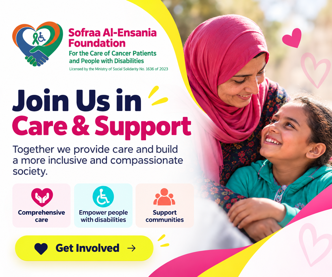 Sofraa Al-Ensania Foundation: Join Us in Care & Support